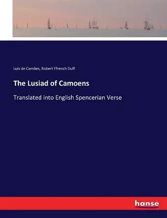 The Lusiad of Camoens cover