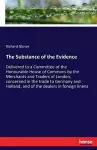 The Substance of the Evidence cover