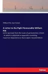 A Letter to the Right Honourable William Pitt cover