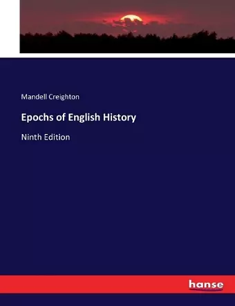 Epochs of English History cover