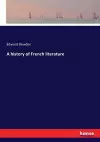 A history of French literature cover