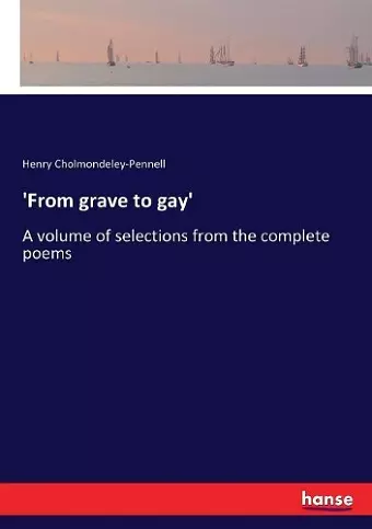 'From grave to gay' cover