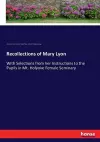 Recollections of Mary Lyon cover