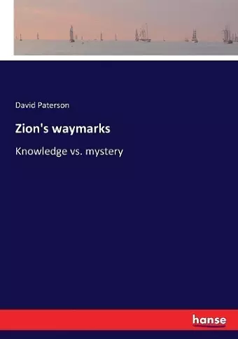 Zion's waymarks cover