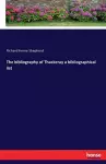 The bibliography of Thackeray a bibliographical list cover