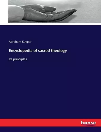 Encyclopedia of sacred theology cover