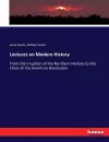 Lectures on Modern History cover