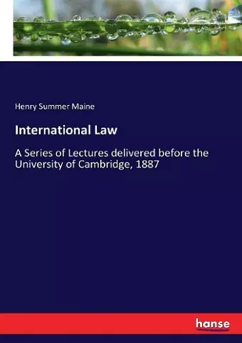 International Law cover