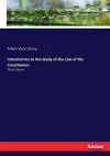 Introduction to the Study of the Law of the Constitution cover