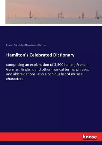 Hamilton's Celebrated Dictionary cover