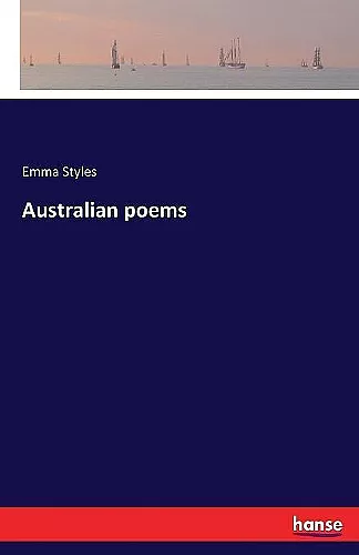 Australian poems cover