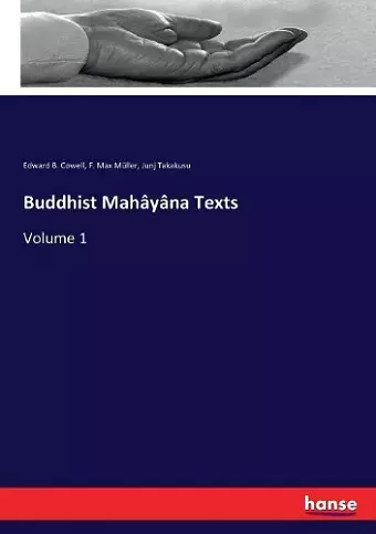 Buddhist Mahâyâna Texts cover