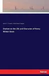 Oration on the Life and Character of Henry Winter Davis cover