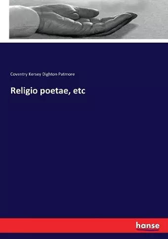 Religio poetae, etc cover