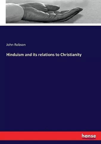 Hinduism and its relations to Christianity cover