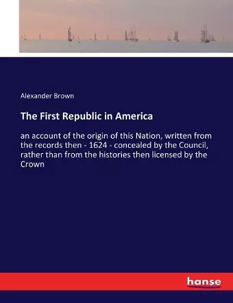 The First Republic in America cover