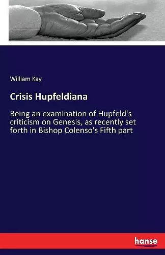 Crisis Hupfeldiana cover