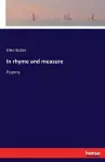 In rhyme and measure cover