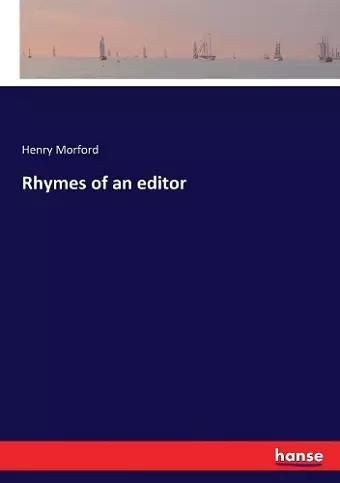 Rhymes of an editor cover