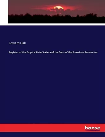 Register of the Empire State Society of the Sons of the American Revolution cover
