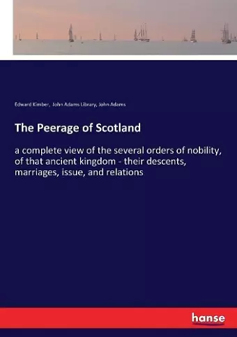 The Peerage of Scotland cover