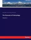 The Elements of Embryology cover