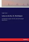 Letters to the Rev. Dr. Worthington cover