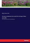 Personal recollections from early life to old age of Mary Somerville cover