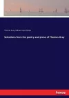 Selections from the poetry and prose of Thomas Gray cover