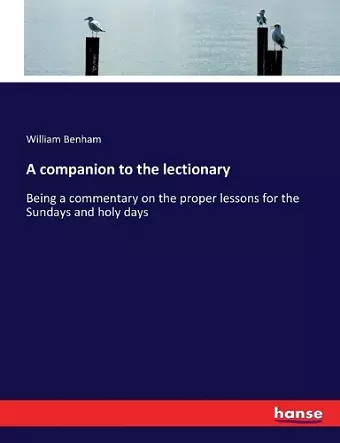 A companion to the lectionary cover