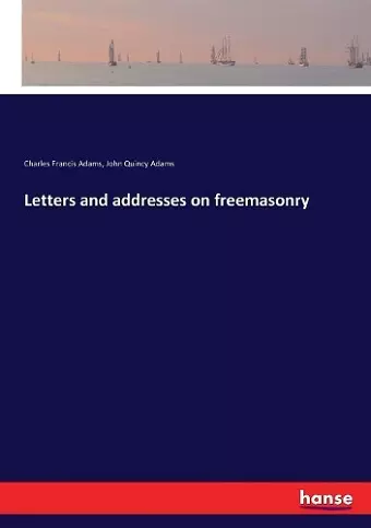 Letters and addresses on freemasonry cover