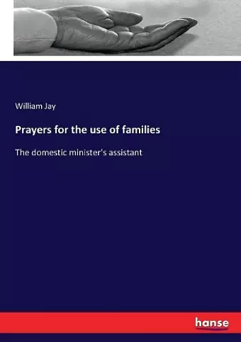 Prayers for the use of families cover