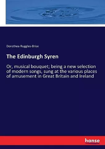 The Edinburgh Syren cover