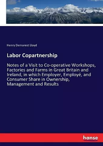 Labor Copartnership cover