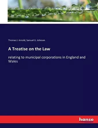 A Treatise on the Law cover