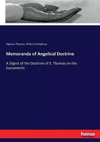 Memoranda of Angelical Doctrine cover