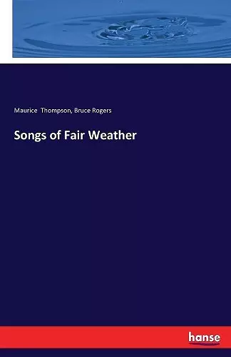 Songs of Fair Weather cover