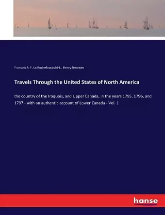 Travels Through the United States of North America cover