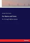 For Name and Fame cover