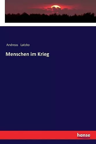 Menschen im Krieg cover