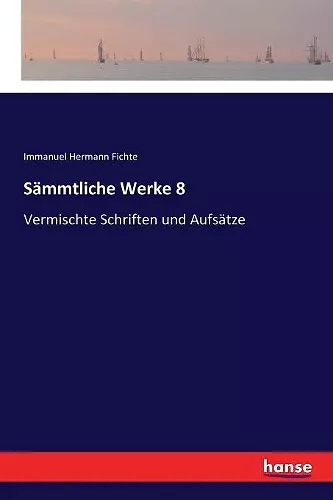 Sämmtliche Werke 8 cover