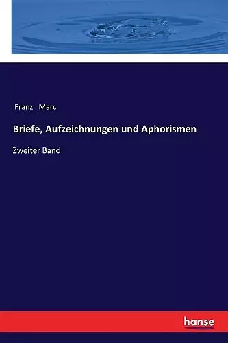 Briefe, Aufzeichnungen und Aphorismen cover