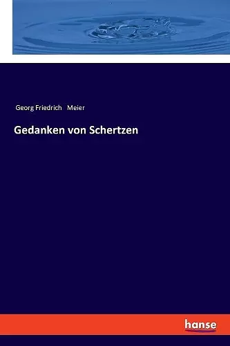 Gedanken von Schertzen cover