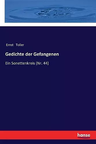 Gedichte der Gefangenen cover