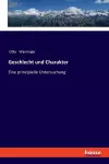 Geschlecht und Charakter cover