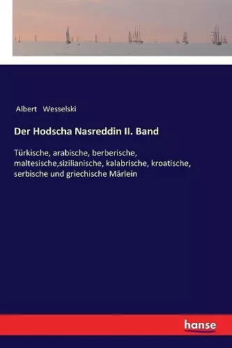 Der Hodscha Nasreddin II. Band cover