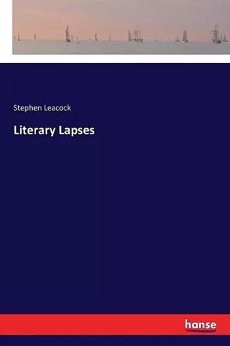 Literary Lapses cover