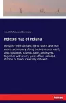 Indexed map of Indiana cover