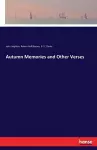Autumn Memories and Other Verses cover