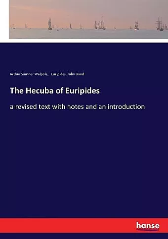 The Hecuba of Euripides cover